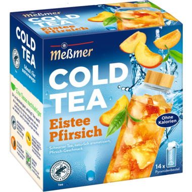 Meßmer Tee COLD TEA 106040 Eistee Pfirsich 14St.