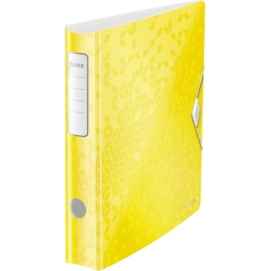 Leitz Ordner WOW 11070016 DIN A4 65mm PP gelb