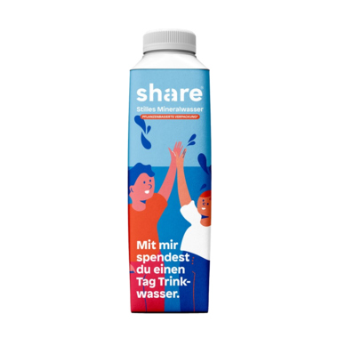 share Natürliches Mineralwasser still B-18-01-02 500ml 12 Stück