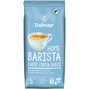 Dallmayr Kaffee Home Barista Crema Dolce 118045 Bohne 1kg