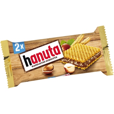 Hanuta Haselnuss-Schnitten 360661 44g 18 Stück