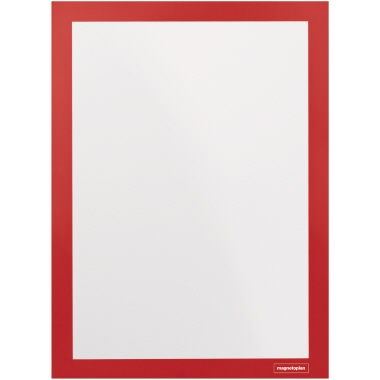 magnetoplan Rahmen magnetofix 1131906 A4 sk rot 2St.