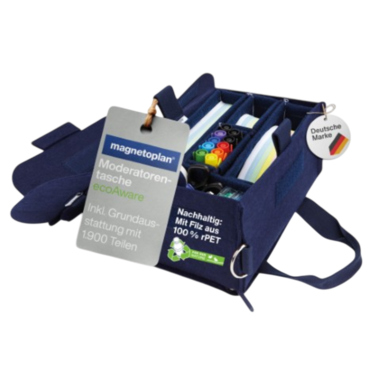magnetoplan Moderationstasche ecoAware 11123 gefüllt