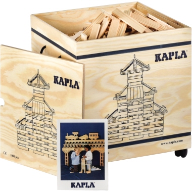 Holzbausteine-Box Kapla 1.000teilig