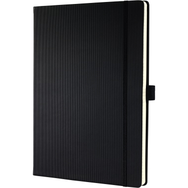 SIGEL Notizbuch Conceptum CO115 DIN A4+ Hardcover 194S. kariert schwarz