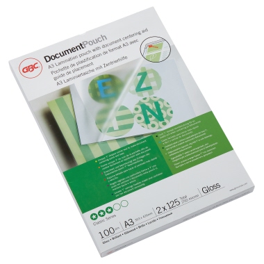 GBC Folientasche DocumentPouch 3200725 DIN A3 125mic 100 Stück