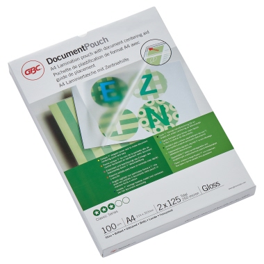 GBC Folientasche DocumentPouch 3200723 DIN A4 125mic 100 Stück