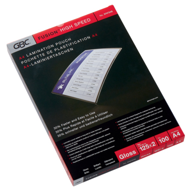 GBC Folientasche HighSpeedPouch 3747348 DIN A4 125mic 100 Stück