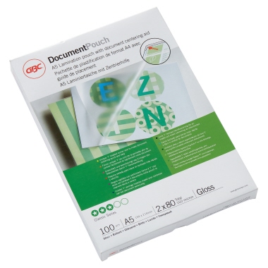 GBC Folientasche DocumentPouch IB575037 DIN A5 100 Stück