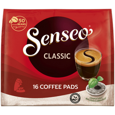 Senseo Kaffeepad Klassisch 4051952 16 Stück