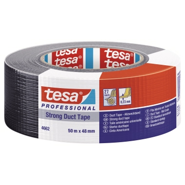 tesa Gewebeband 04662-00194 48 mm x 50 m schwarz