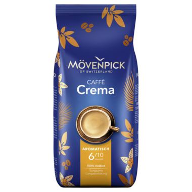 MÖVENPICK Kaffee Caffè Crema 17716 ganze Bohne 1kg
