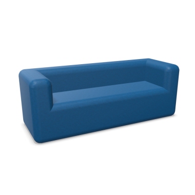 Hortsofa XL 3 Sitzer SH45 GKWP:CME CanvasSoft CW03 marineblau