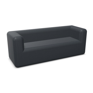 Hortsofa XL 3 Sitzer SH45 GKWP:NQUA CanvasSoft CW21 graphitgrau