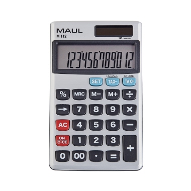 MAUL Taschenrechner 7262295 M 112 12Stellen si