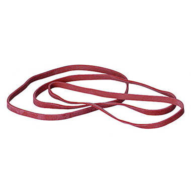 ALCO Gummiband 750 flach messend 4x130mm rot 50g/Pack.