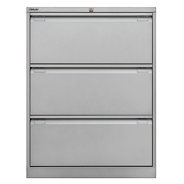 Bisley Hängeregistraturschrank DF3355 3Schubfächer silber