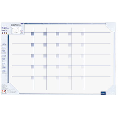 Legamaster Monatsplaner Accents Linear Cool 7-489500 90x60cm