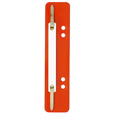 ELBA Heftstreifen 100555016 35x150mm kurz PP rot 25 Stück