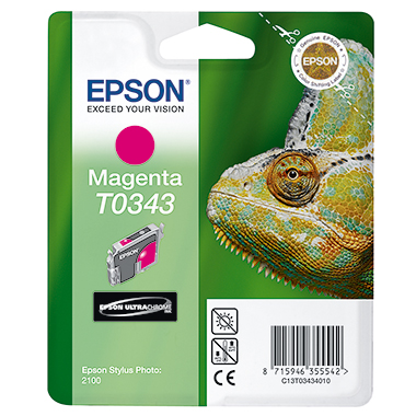 Epson Tintenpatrone C13T03434010 T0343 440Seiten 17ml magenta