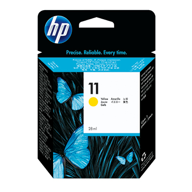 HP Tintenpatrone C4838A 11 2.550Seiten 28ml gelb