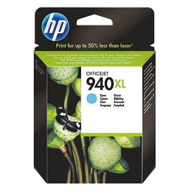 HP Tintenpatrone C4907AE 940XL 1.400Seiten 16ml cyan