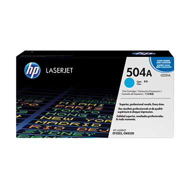 HP Toner CE251A 504A 7.000Seiten cyan