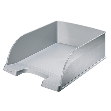 Leitz Briefablage Jumbo Plus 52330084 DIN A4 PS silber