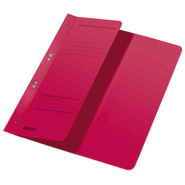 Leitz Ösenhefter 37400025 DIN A4 kfm. Heftung Karton rot