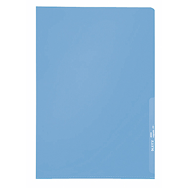 Leitz Sichthülle 40000035 A4 0,13mm PP blau 100 Stück