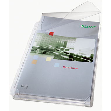 Leitz Prospekthülle Maxi 47573003 DIN A4 0,17mm PVC transparent 5 Stück