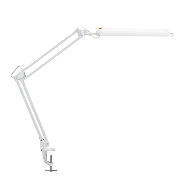 MAUL Tischleuchte MAULatlantic 8203502 LED Klemmfuß weiß