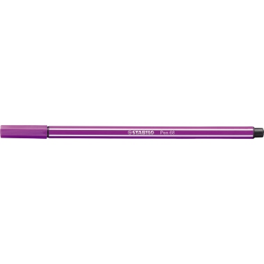 STABILO Fasermaler Pen 68/58 M 1mm Rundspitze lila