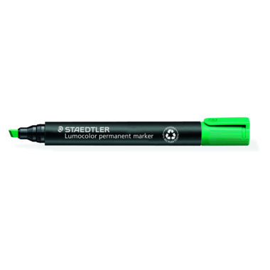 STAEDTLER Permanentmarker Lumocolor 350-5 1-5mm Keilspitze grün