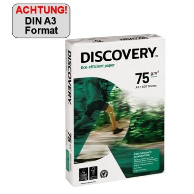 DISCOVERY Kopierpapier DIN A3 75g/m² weiß PA=500Bl