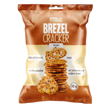 Hellma Brezel Cracker Sesam 70103845 35g 28St