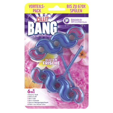 CILLIT BANG Duftspüler 6in1 3116705 Blüten Frische 2St.