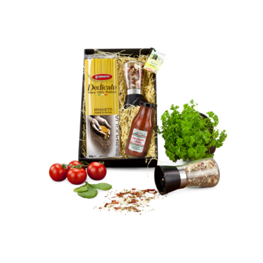 Präsentkorb Geschenkkarton Spaghetti italiano 2K1041