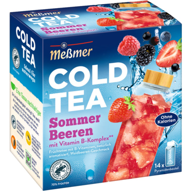 Meßmer Tee COLD TEA 107643 Sommer-Beeren 14St