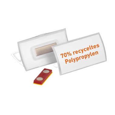 DURABLE Namensschild 825919 75x40mm transparent 10St.