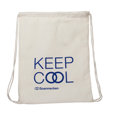 Soennecken Baumwollrucksack Kordelzug 0011