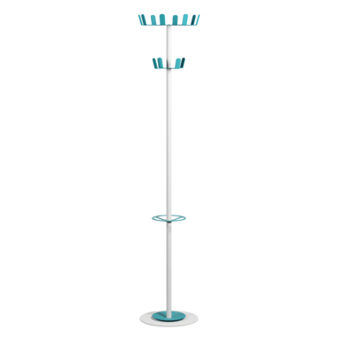 Paperflow Garderobenständer COLOR RANGE PECRD.13.06 12Haken ws/bl