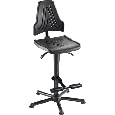 Meychair Drehstuhl 13312 W19-25-H-PU-AH2 XXL 250kg sw