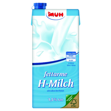 MUH H-Milch 588652 1,5Prozent 1l 12St.
