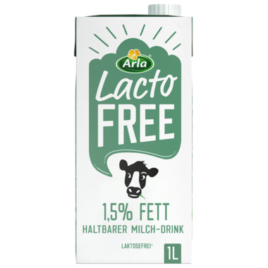 Arla H-Milch LactoFREE 603255 1,5Prozent 1l 10St.