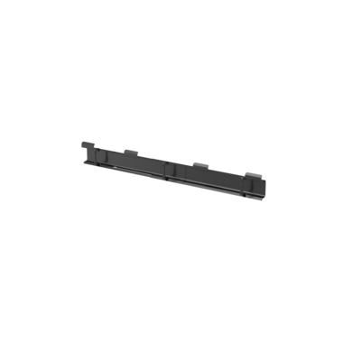 Kabelwanne für Tischplatte 1200-1800mm 3 Halterungen schwarz