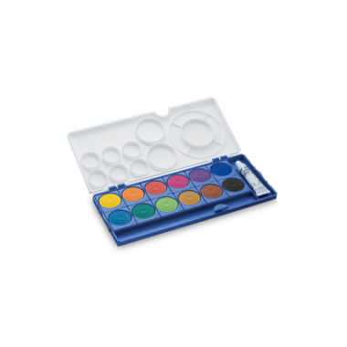 Lamy Deckfarbkasten aquaplus 1222610 12Farben blau