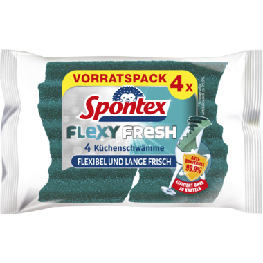 Spontex Schwamm Flexy Fresh 19470309 4St.
