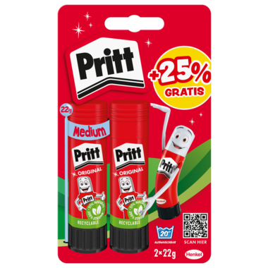 Pritt Klebestift PBS6B 2x22g