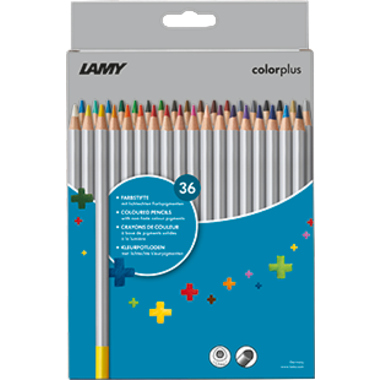 Lamy Buntstift colorplus 1233470 sort. 36St.